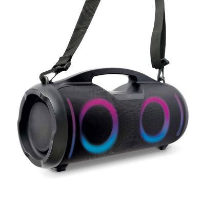XQISIT NP Party Boom Speaker 50W Bluetooth Box Lautsprecher (PBS50) DSP schwarz