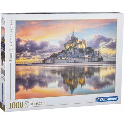 Clementoni Puzzle Magischer Mont Saint-Michel, Frankreich 1000 Teile