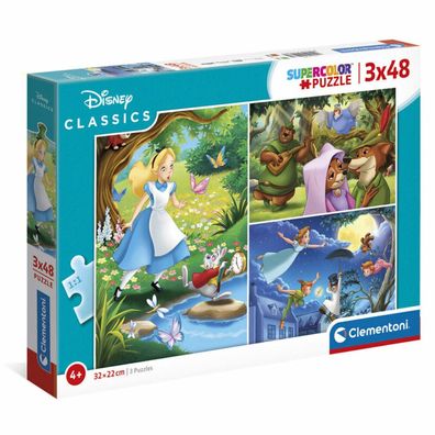 Disney Classic Puzzle 3x48Stück