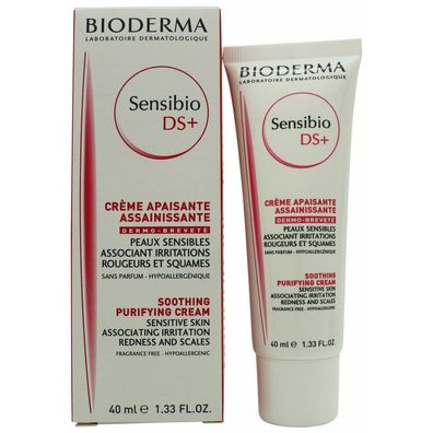 Bioderma Sensibio DS+ Soothing Purifiying Cream 40ml