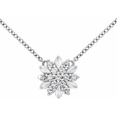 Silver necklace ALIVIA with Swarovski MWN10855A