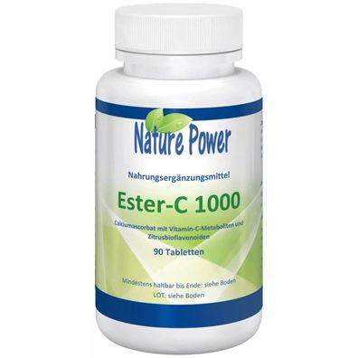 Ester-C® 1000, 90 Tabletten - Nature Power