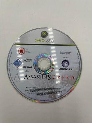 Xbox 360 Spiel Assassins Creed 1 Erster Teil Nur Disk Ubisoft Getestet Microsoft