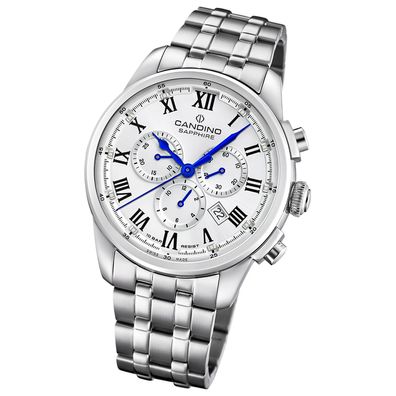 Candino Herrenuhr Edelstahl silber Candino Sport Armbanduhr UC4744/4