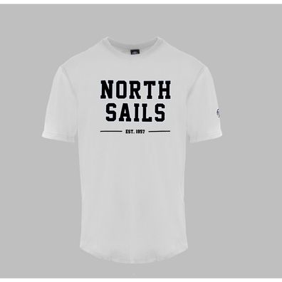 North Sails - T-Shirt - 9024060101-WHITE - Herren