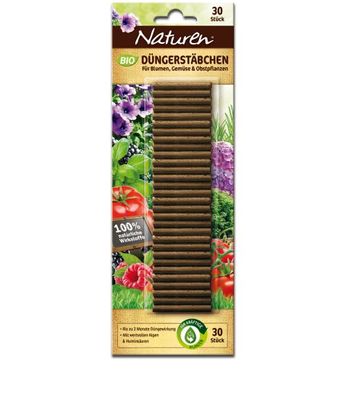 Naturen® Bio Düngestäbchen 30 Stück
