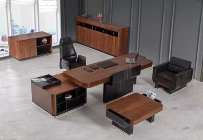 Couchtisch Arbeitszimmer Büro Möbel Luxus Holz Modern Neu Design