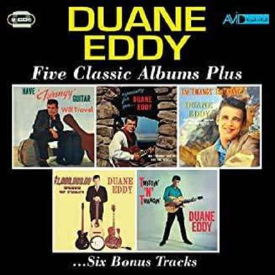 Duane Eddy: Five Classic Albums Plus - Avid - (CD / Titel: A-G)