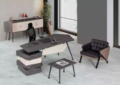 Möbel Tische Schreibtisch Arbeitszimmer Holz Tisch Büro Einrichtung Moderne