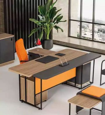 Eckschreibtisch Arbeitzimmer Büro Office Moderne Designer Neu Möbel