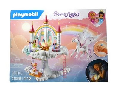 Playmobil Princess Magic 71359 Himmlisches Regenbogen-Schloss, magische Welt