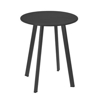 Metalltisch grau 40 cm x 49 cm matt Couchtisch Balkontisch Gartentisch Stil Tisch