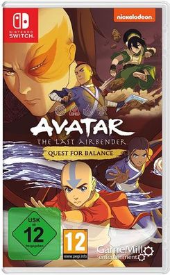Avatar Switch The Last Airbender - NBG - (Nintendo Switch / Adventure)