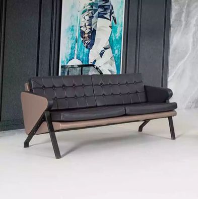Zweisitzer Luxus Möbel Arbeitszimmer Einrichtung Modernes Polstersofa