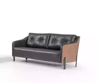 Arbeitszimmer Sofa Couch 3 Sitzer Textil Polster Stoff Neu Büro Möbel