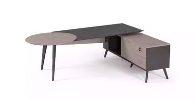 Büromöbel Eckschreibtisch Modern Luxus Tisch Designer Arbeitszimmer Tische