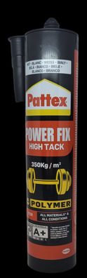 Pattex Henkel Power Fix High Tack Polymer weißer Montagekleber