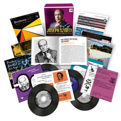 Bela Bartok (1881-1945): Joseph Szigeti - The Complete Columbia Album Collection - S