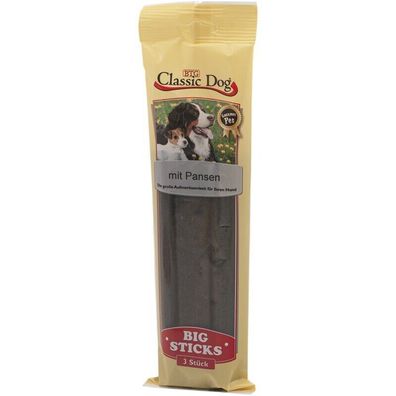 Classic Dog Snack Big Sticks mit Pansen 16 x 3er (2,37€/ a3er)