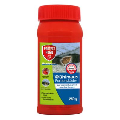 Protect Home Rodicum Wühlmaus Portionsköder - 250 g