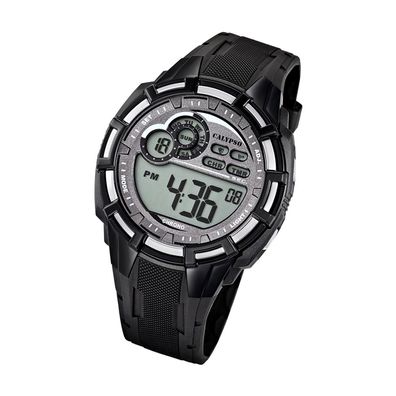 Calypso Kunststoff PUR Herren Uhr K5625/1 Armbanduhr schwarz Digital UK5625/1
