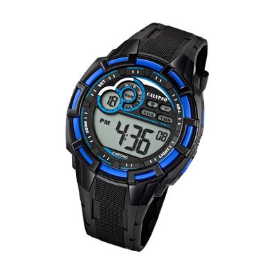 Calypso Kunststoff PUR Herren Uhr K5625/2 Armbanduhr schwarz Digital UK5625/2