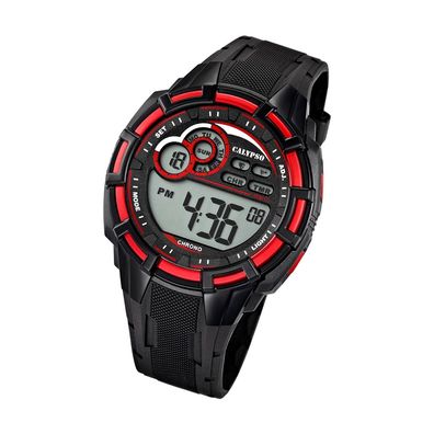 Calypso Kunststoff PUR Jugend Uhr K5625/4 Armbanduhr schwarz Digital UK5625/4