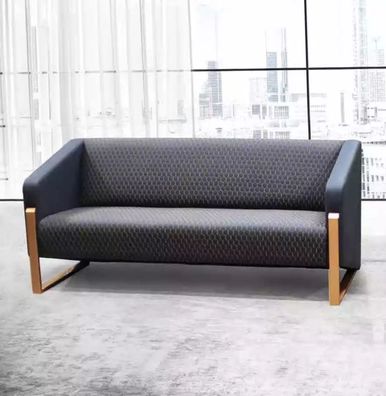 Sofa 2 Sitzer Luxus Möbel Couch Modern Designer Arbeitzimmer Büro Möbel
