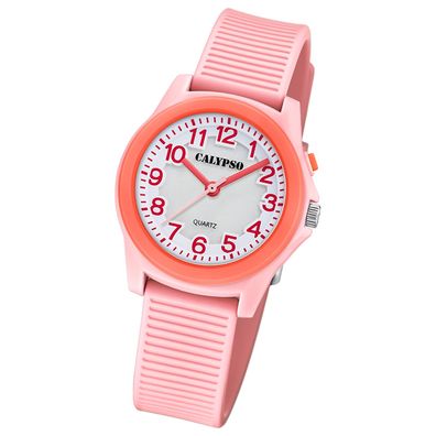 Calypso Kinderuhr Kunststoff rosa Calypso Junior Armbanduhr UK5823/1