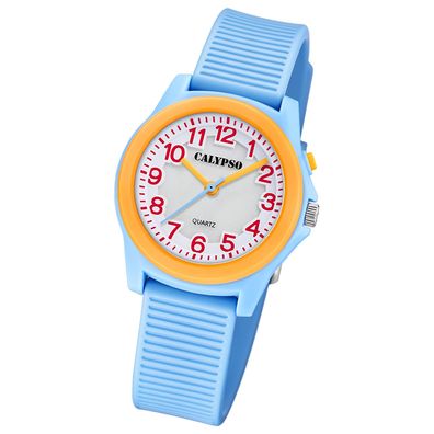 Calypso Kinderuhr Kunststoff blau Calypso Junior Armbanduhr UK5823/3