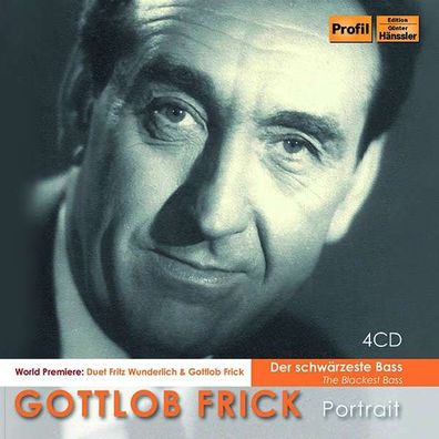 Gottlob Frick - Der schwärzeste Bass - Profil - (CD / Titel: A-G)