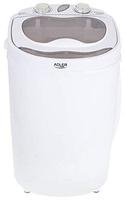 Adler AD 8055 Mini Waschmaschine + Schleuder 3 kg 580 W weiß