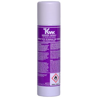 KW Nerzöl-Spray für seidiges Hunde- und Katzenfell - 220 ml