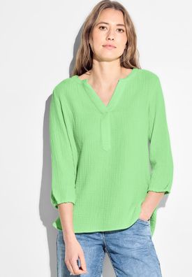 Cecil Musselin Bluse in Matcha Lime