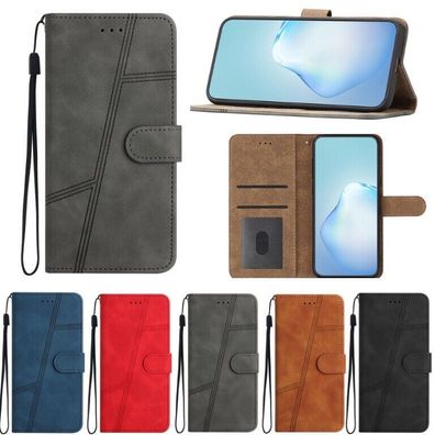 Kunst Leder Tasche für Xiaomi Redmi Note 11 11S Wallet Case Hülle Etui Cover