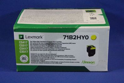 Lexmark 71B2HY0 Toner Yellow -A