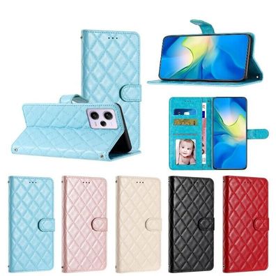 Hülle für Xiaomi Redmi Note 12 Pro 5G Kunst Leder Tasche Wallet Case Etui Cover