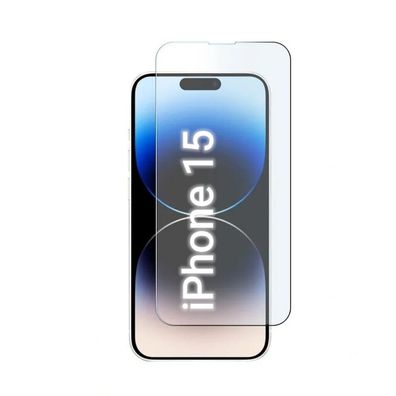 iPhone 15 Panzerfolie Displayfolie Displayschutzglas Hartglas Displayschutz Glas