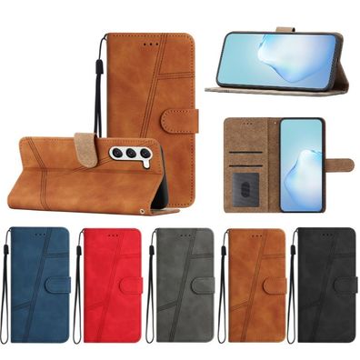 Handyhülle für Samsung Galaxy S24 Hülle Schutzhülle Wallet Handy Flip Case Cover