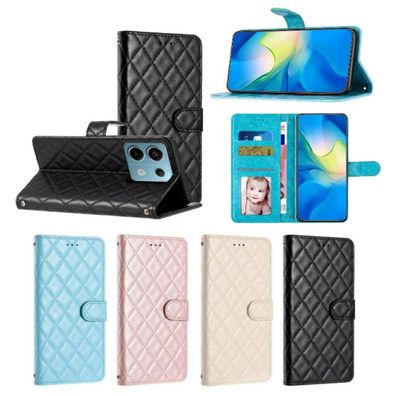 Hülle für Xiaomi Redmi Note 13 Pro 5G Kunst Leder Tasche Wallet Case Etui Cover