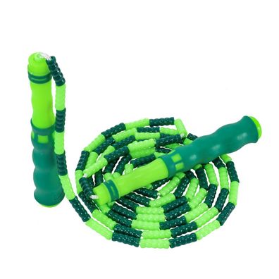 Springseil grün TPU Perlen Kinder Erwachsene verstellbares Seil Jump Rope beaded
