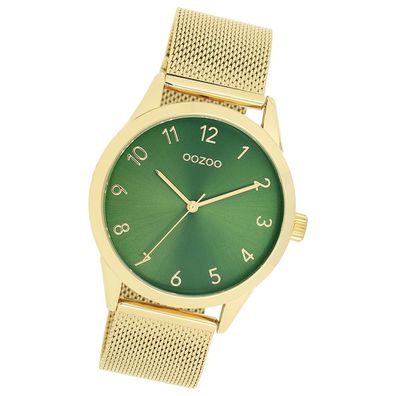 Oozoo Damen Armbanduhr Timepieces Analog Metall gold UOC11324