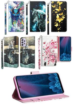 Hülle für Samsung Galaxy A33 5G Wallet Handyhülle Handy Tasche Flip Case Cover