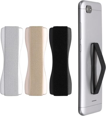 CLM-Tech 3x Smartphone Fingerhalter Griff Finger Halter Handyhalter Handy Halterung