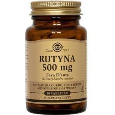 Solgar Rutin 50 Tabletten - Nahrungsergänzungsmittel
