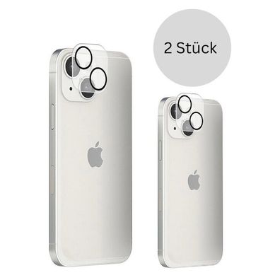 2x iPhone 15 Plus Kameraschutz Kameraglas Panzerfolie Schutz Folie Glas Linse