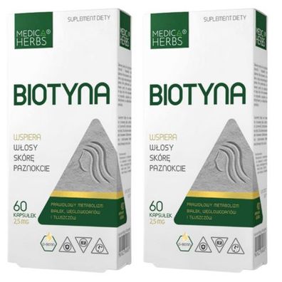 Biotin D-Biotin Haar Vitamine Haut Haare Nägel Ohne Zusätze 2,5mg 120 Kapseln