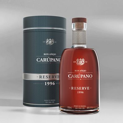 Ron Carupano - Reserve - 1996, 40% Vol. 0,7 ltr. XO-Rum aus Venezuela