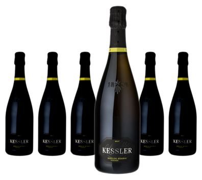 6 x Kessler Sekt Riesling Réserve Vintage – 2018