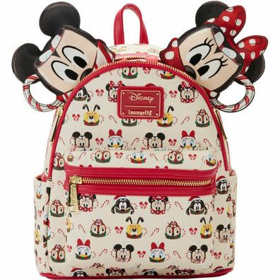 Loungefly Disney Mickey & Minnie Hot Cocoa Rucksack + Ohrstirnband